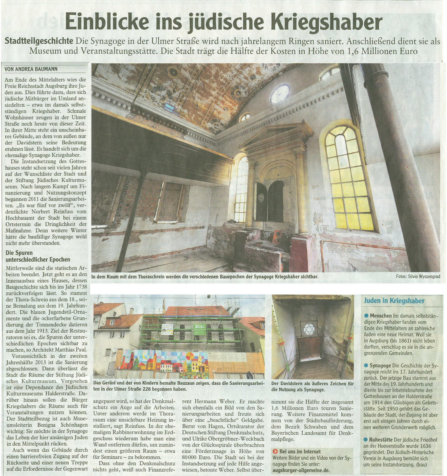 Renovierung der Synagoge (Jul-2012)